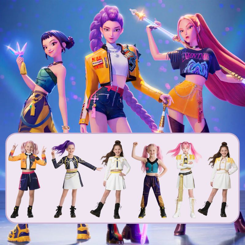 K-Pop Demon Hunters Children's Halloween Costume